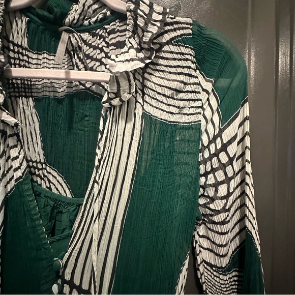 Anthropologie The Marais Printed Chiffon Maxi - Picture 3 of 6